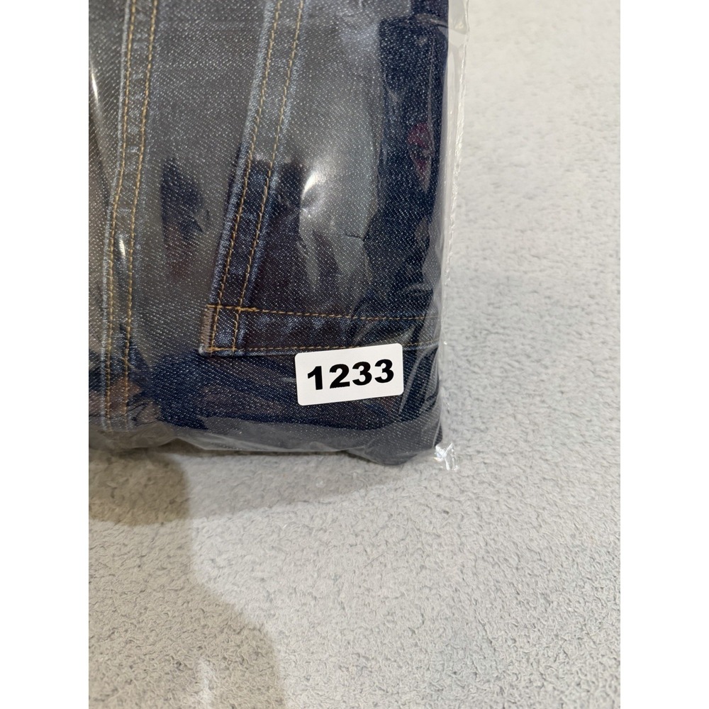 *READ* J Crew 484 35x34 Slim Fit Japanese Redline Selvedge Button Fly Jeans Dark - Picture 12 of 12